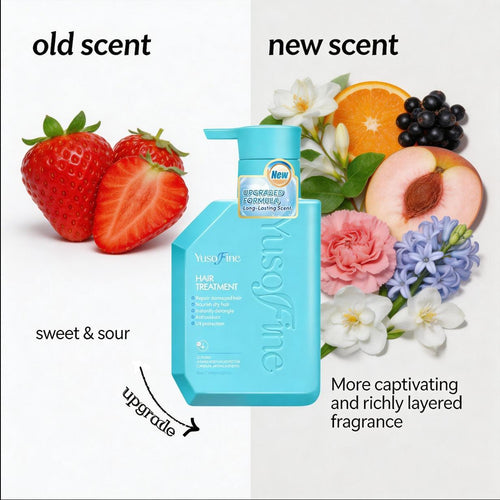 [Upgraded Version] Yusofine Hair Treatment Repair Damaged Hair Nourish Dry Hair Instantly Detangle Antioxidant Protection UV Protection 200ml Wash-Free Hair Serum Hair Mask