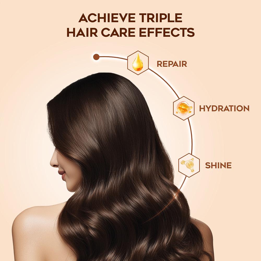 [Upgraded Version] Yusofine Nourish-Repair Argan Shampoo & Conditoner Coconut Oil Camellia Seed Oil Hydrolyzed Conchiolin Protein Hydration Shine SLES free SLS free