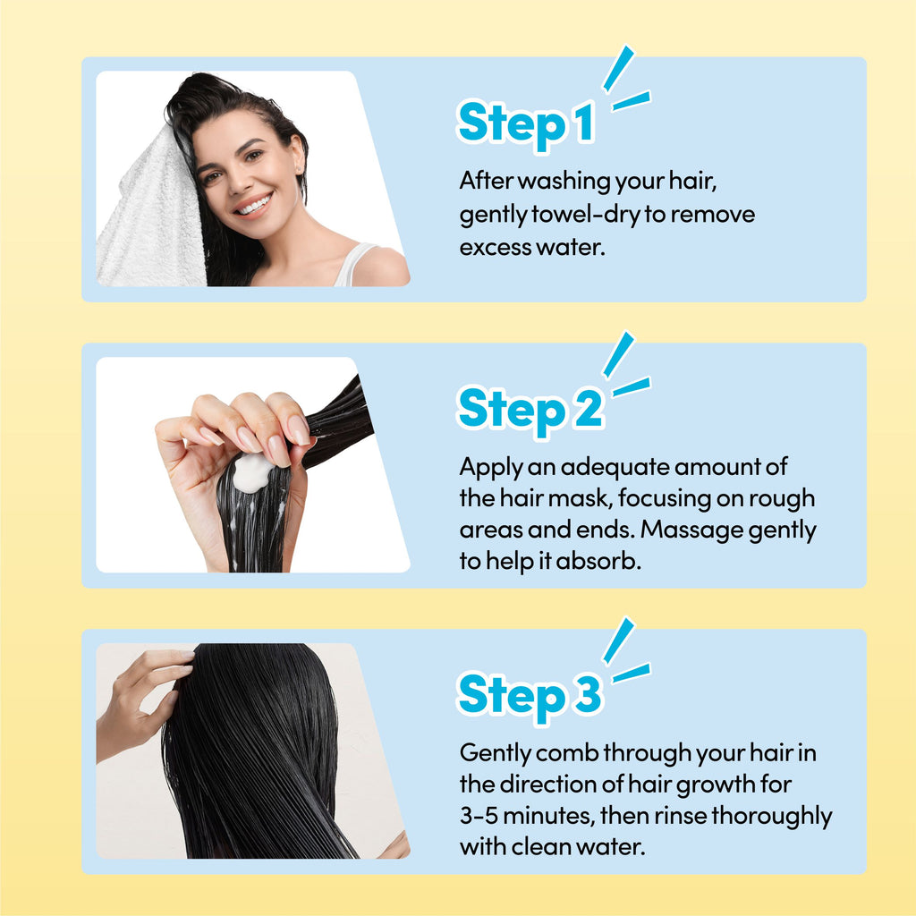 Yusofine Caviar Intensive Luxury Hair Mask Repair Damaged Hair